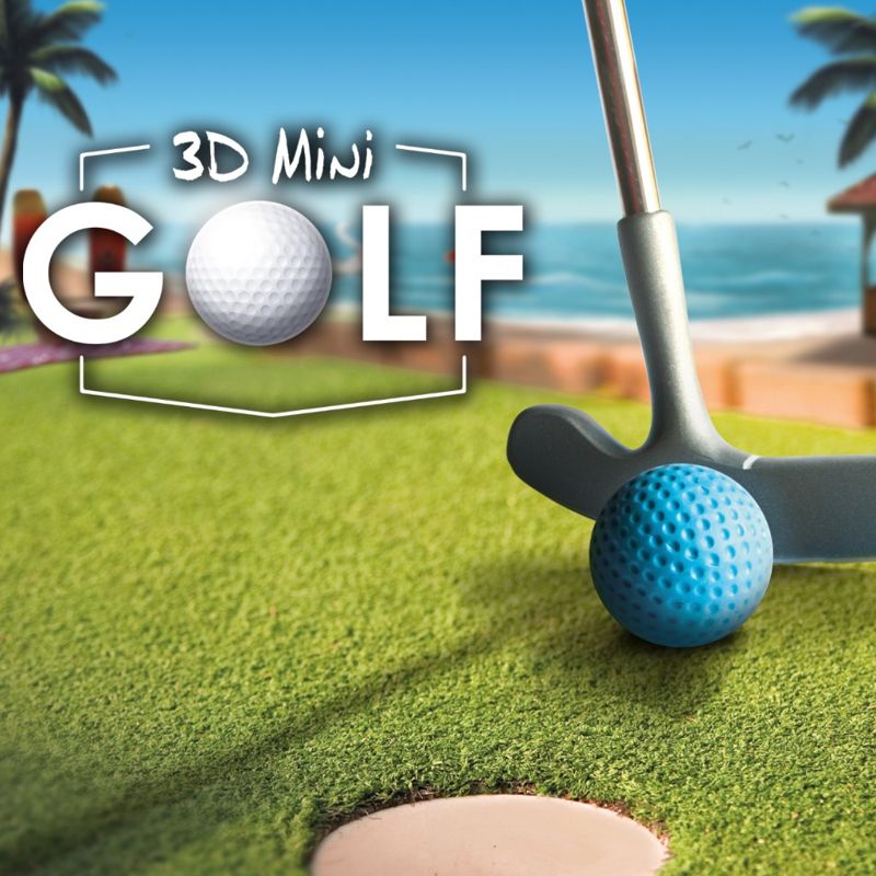 3D Mini Golf box art for Playstation 4